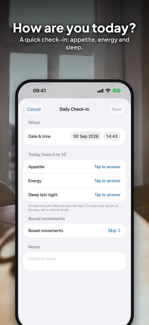 The new daily check-in